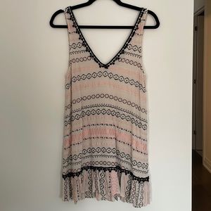 Beach cover up- mini dress